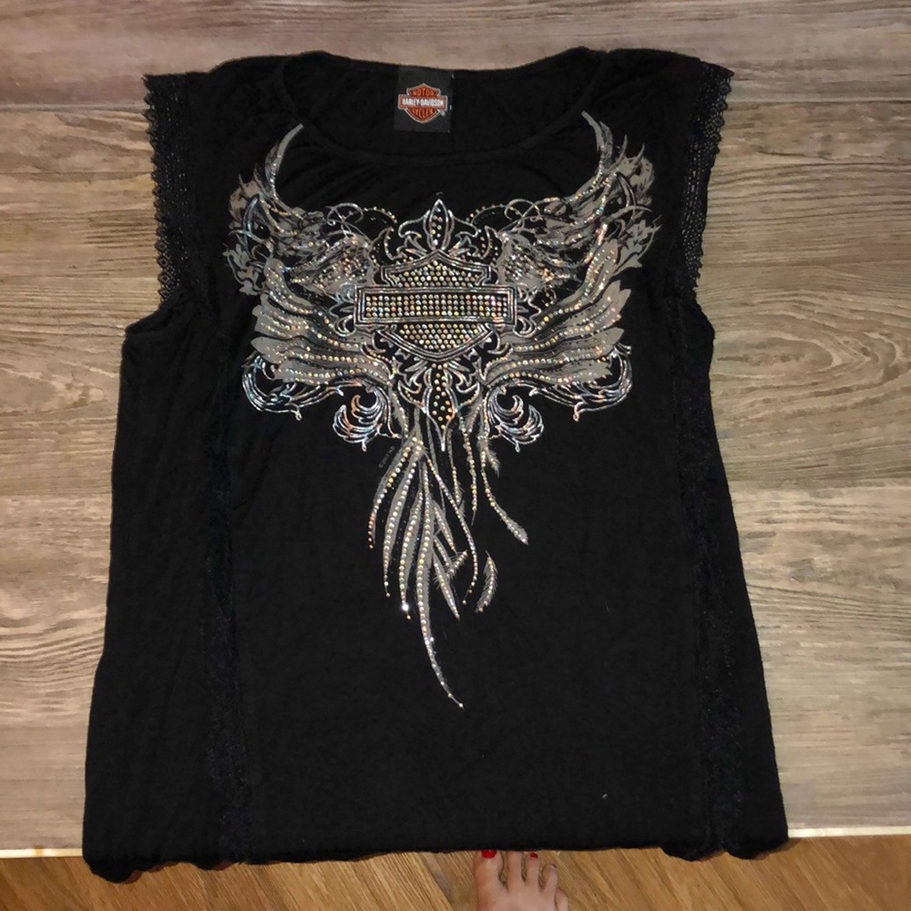 Large Harley Davidson shirt